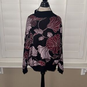 Eloquii Oversized Intarsia Sweater